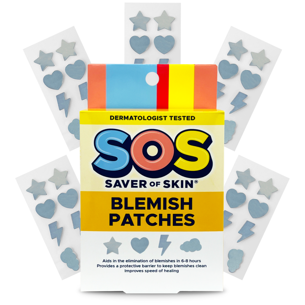 SOS_Shapes 40 CT 5 sheets_Front Patches SILVER_With Product